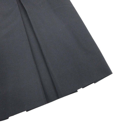 Hermes Martin Margiela Era Flare Skirt Tuck Knee Length Calf Wool Vintage 36 — view 3