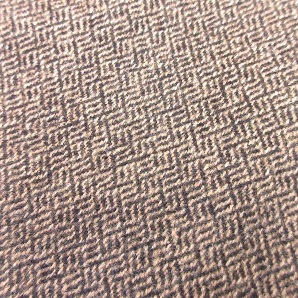 Hermes Martin Margiela Era Vintage Cashmere Blend Tweed Front Zip Skirt Knee — view 6