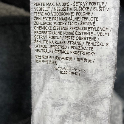Max Mara S Maxmara Zip Up Hoodie M Gray — view 9