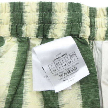 Dior Shorts Border Stripe 34 Green — view 7