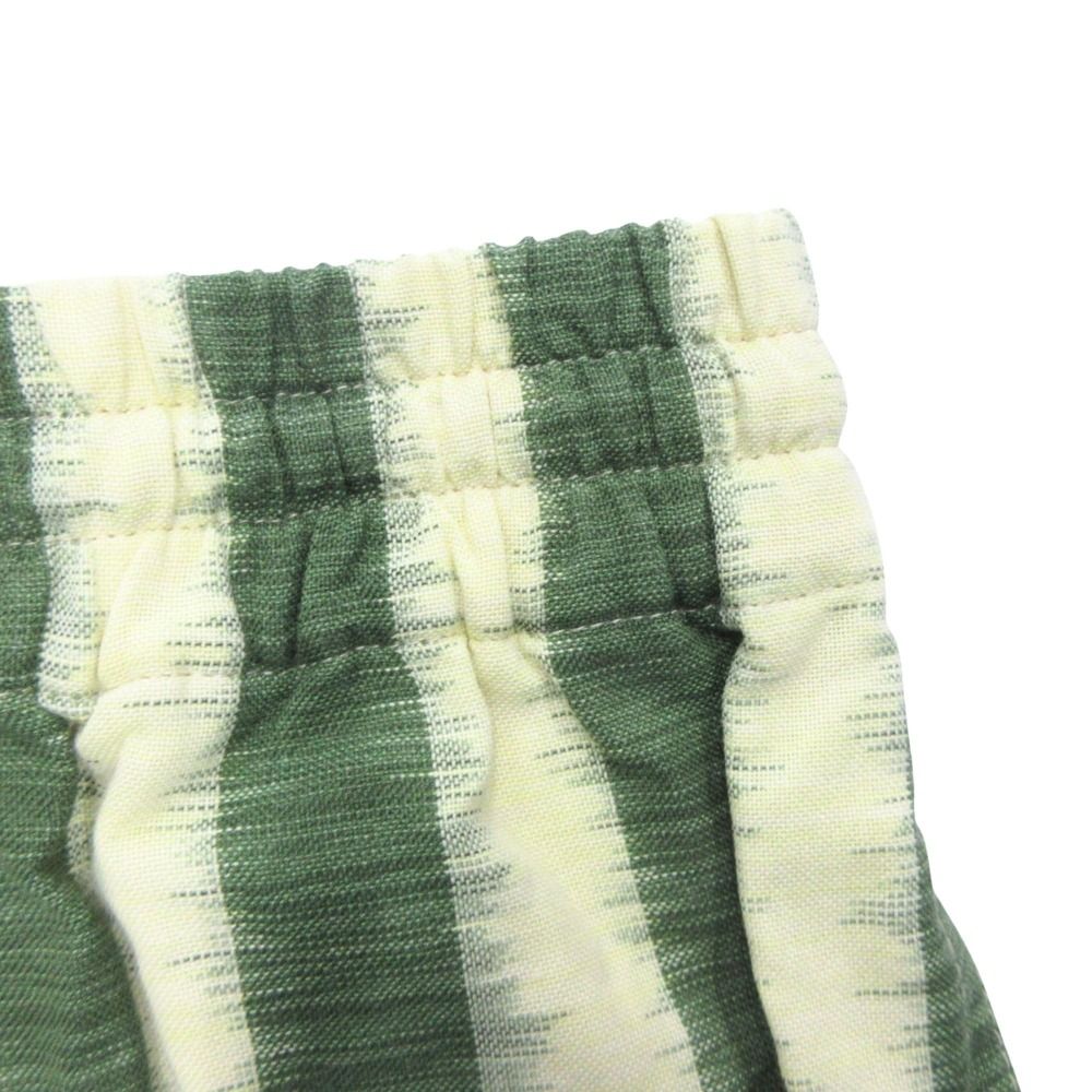 Dior Shorts Border Stripe 34 Green — view 3