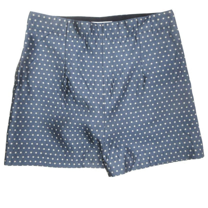 Dior Silk Shorts Dot Polka Dot Blue
