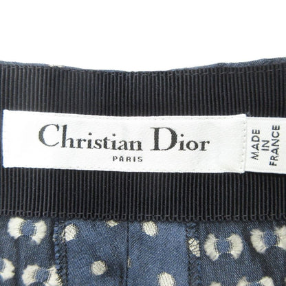 Dior Silk Shorts Dot Polka Dot Blue — view 5