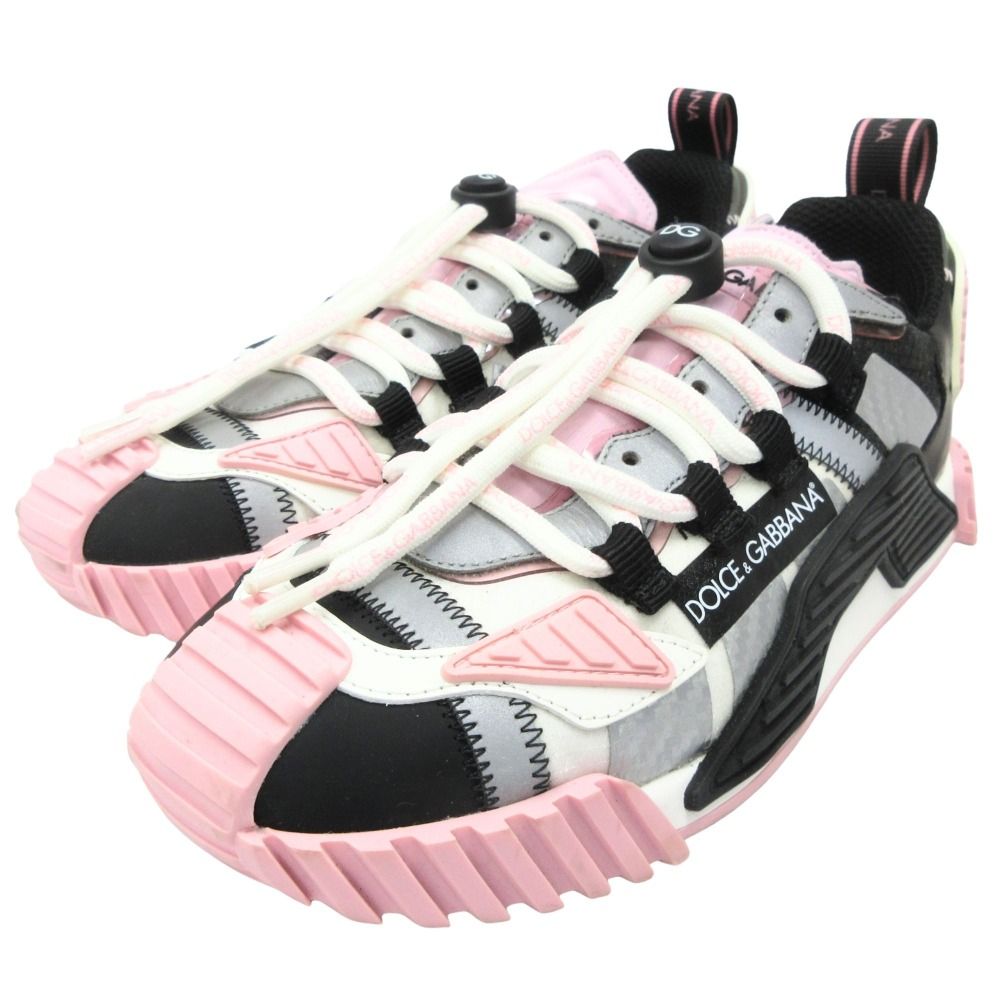 Dolce & Gabbana Ns1 Sneakers 36 Pink Black White — view 3
