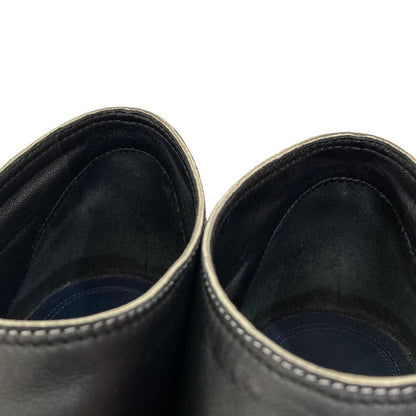 Celine Phoebe Philo Era Leather Pointed Toe Zipper Flat Shoes 36 Black — view 4