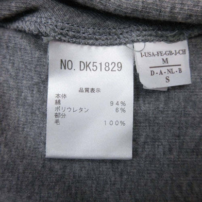Brunello Cucinelli Draped Neck Top Hem Line Long Sleeve Top Knit Pullover M — view 8