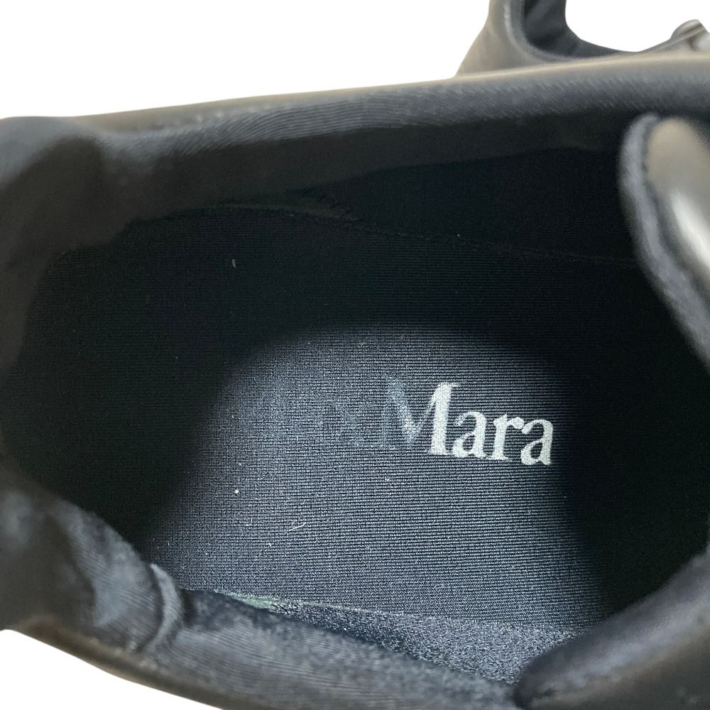 Max Mara Bimaxi Logo Leather Sneakers 36.5 Black — view 8