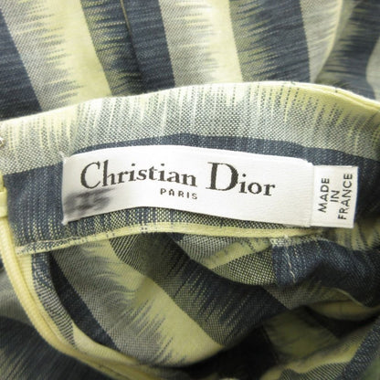 Dior Long Dress Striped Maxi Length Maokara 38 Beige Multi — view 6