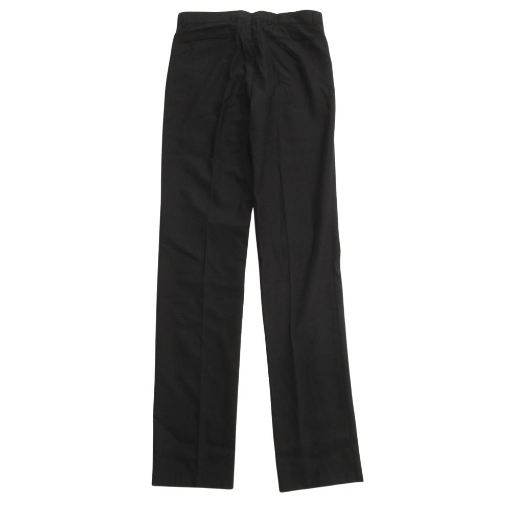 Dior Wool Pants Trousers Straight No Tuck Black — view 2