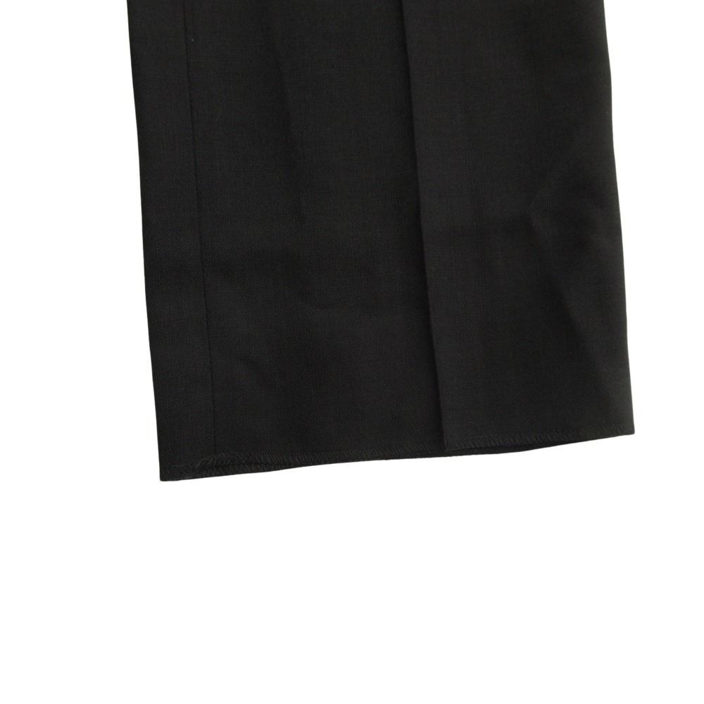 Dior Wool Pants Trousers Straight No Tuck Black — view 5