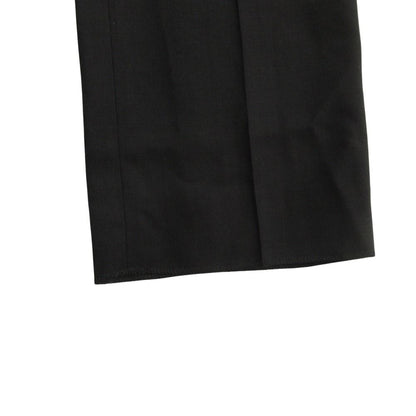 Dior Wool Pants Trousers Straight No Tuck Black — view 5
