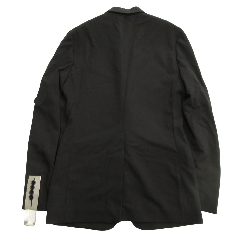 Dior Saddle Pocket Tailored Jacket Blue Wool Blend 44 Black — view 2