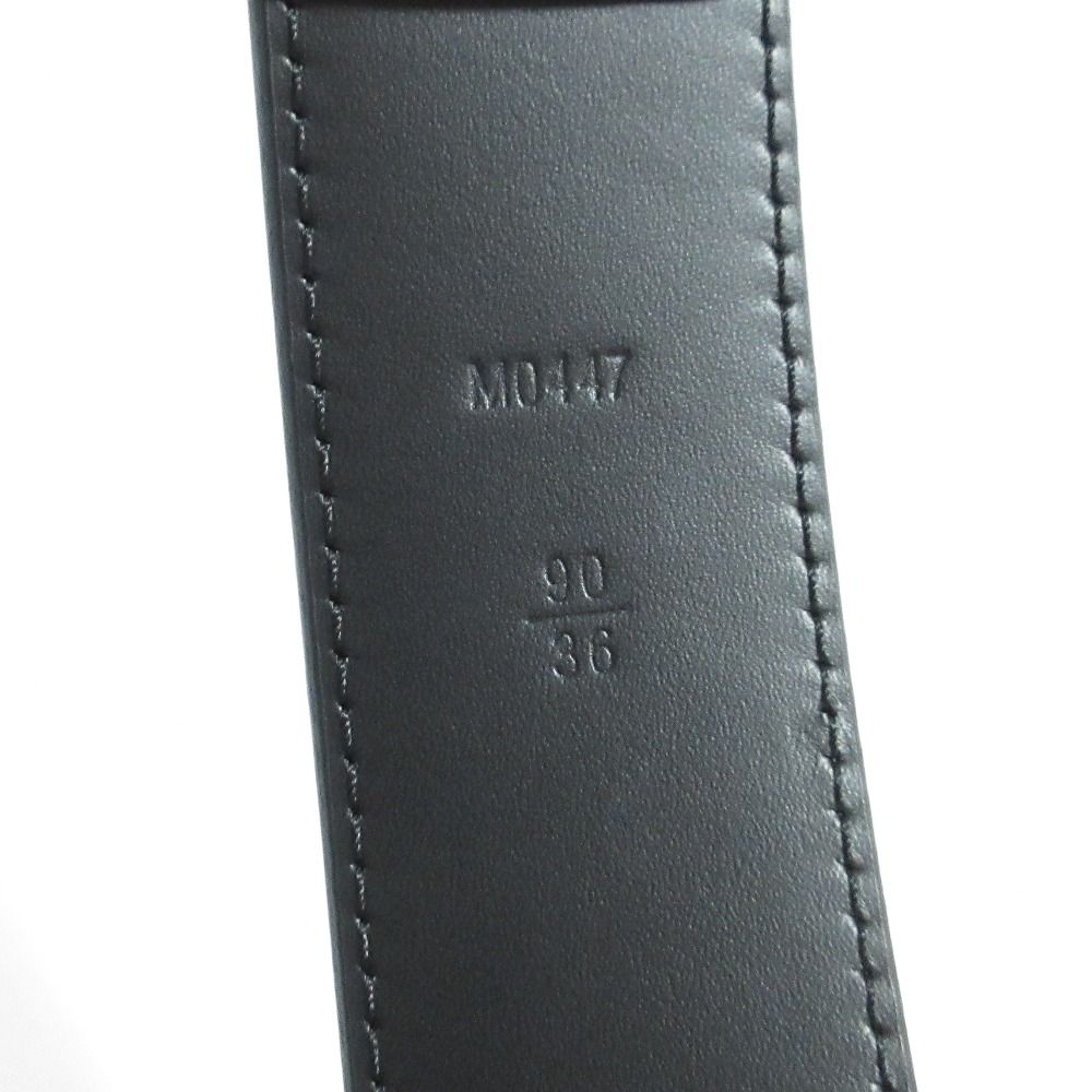 Louis Vuitton Ceinture Architect Damier Graphite Archives Belt 90 36 Black Gray — view 9