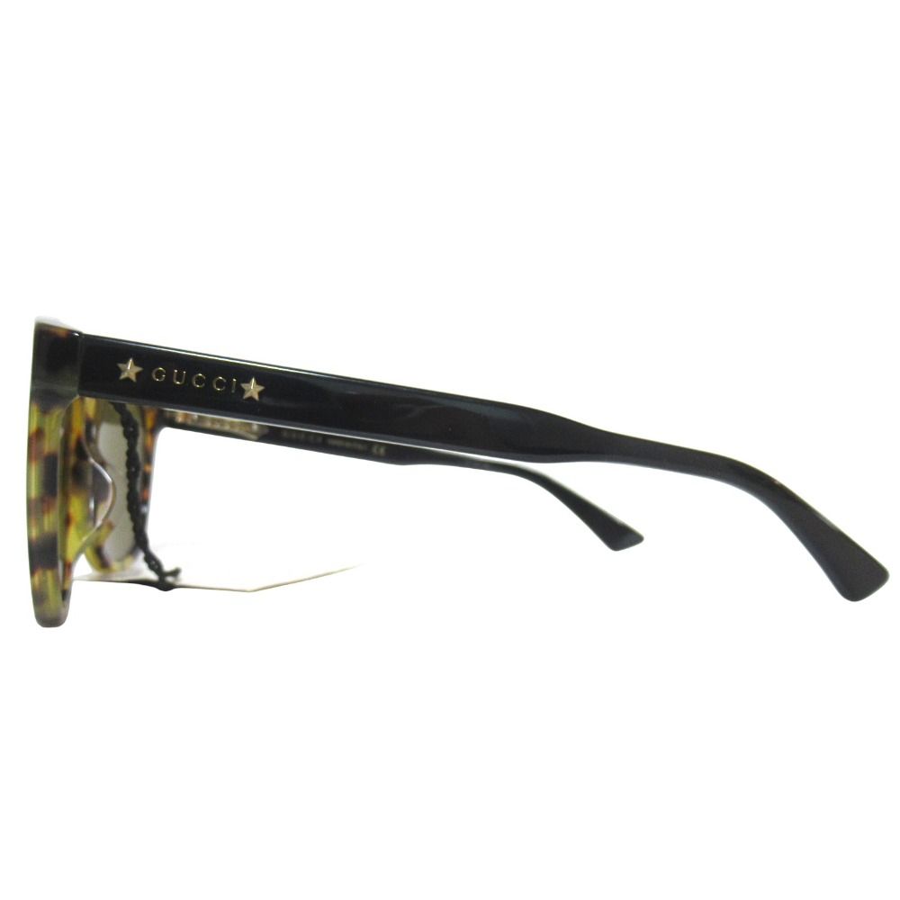 Gucci Prescription Self Frame Roulis Sunglasses 56 Tortoiseshell Color Brown — view 4