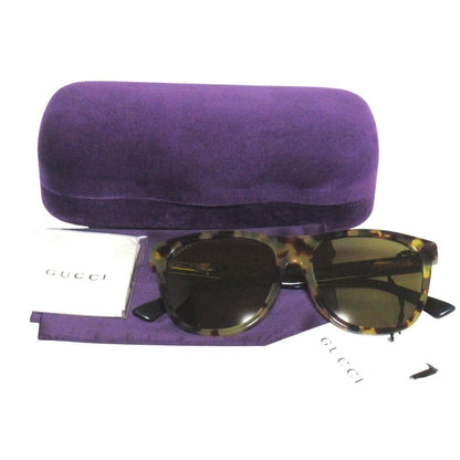 Gucci Prescription Self Frame Roulis Sunglasses 56 Tortoiseshell Color Brown — view 8