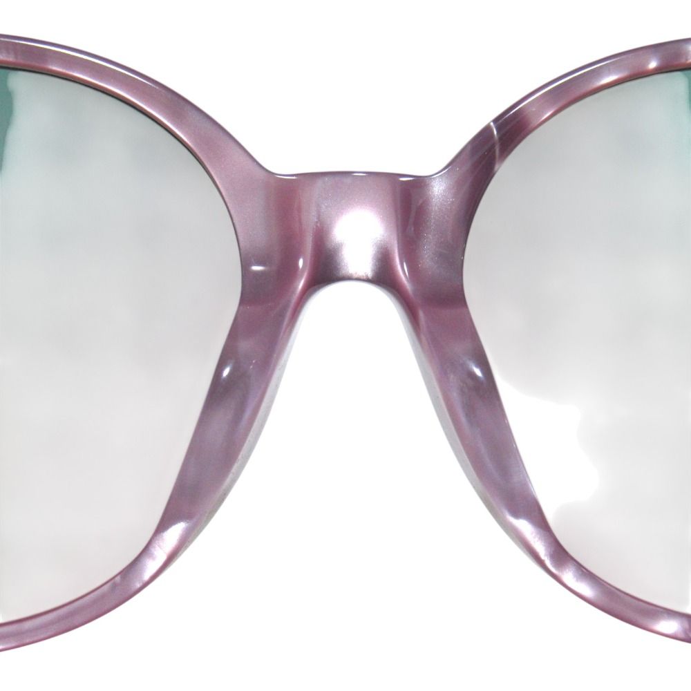 Gucci Prescription Self Frame Roulis Gradient Sunglasses 53 Purple Eyewear — view 3