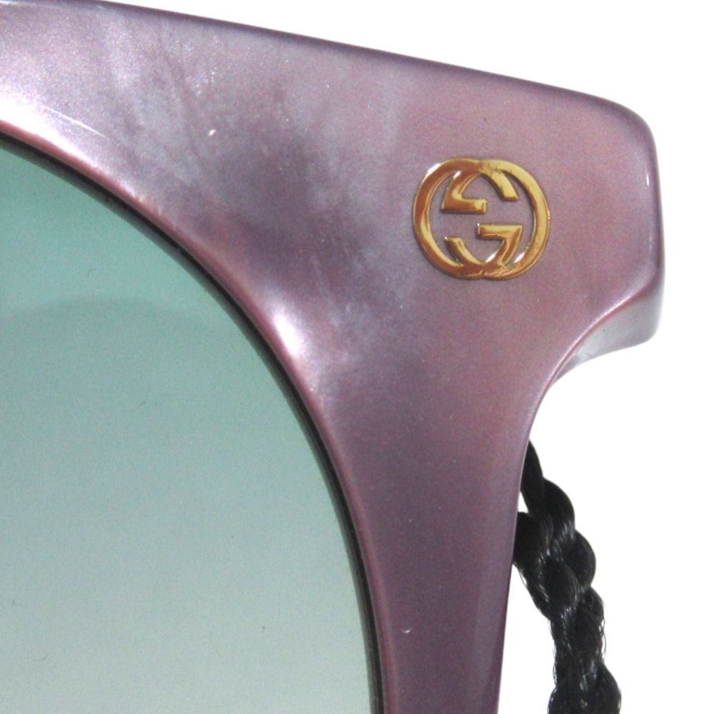 Gucci Prescription Self Frame Roulis Gradient Sunglasses 53 Purple Eyewear — view 2