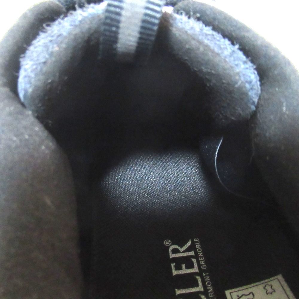 Moncler Mon Cles le Light Runner Leather Sneakers 43 Black — view 9