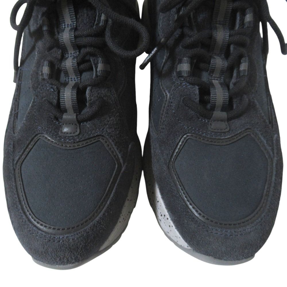 Moncler Mon Cles le Light Runner Leather Sneakers 43 Black — view 5