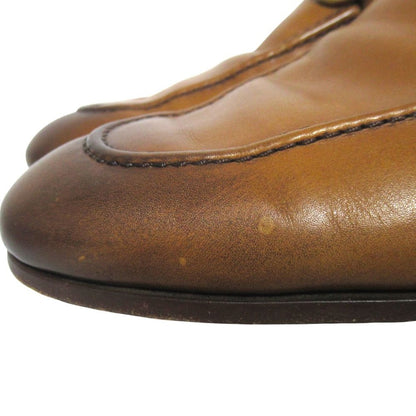 Gucci Jordan Horsebit Leather Loafers 7.5 Camel Brown Gold — view 6