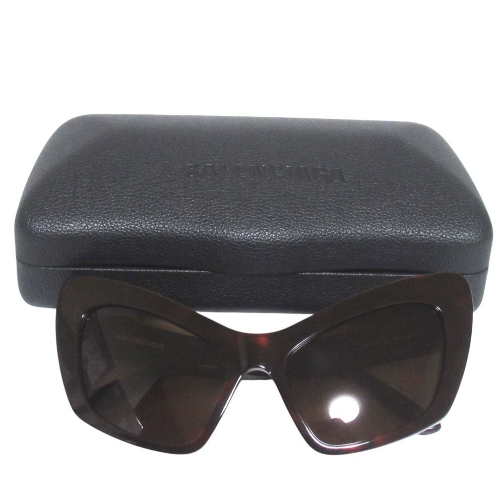 Balenciaga International Fit Self Frame Sunglasses 58 Brown Eyewear — view 7