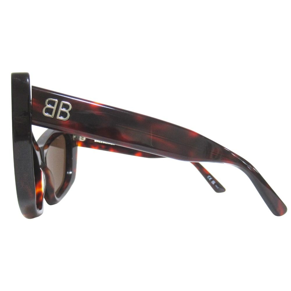 Balenciaga International Fit Self Frame Sunglasses 58 Brown Eyewear — view 4