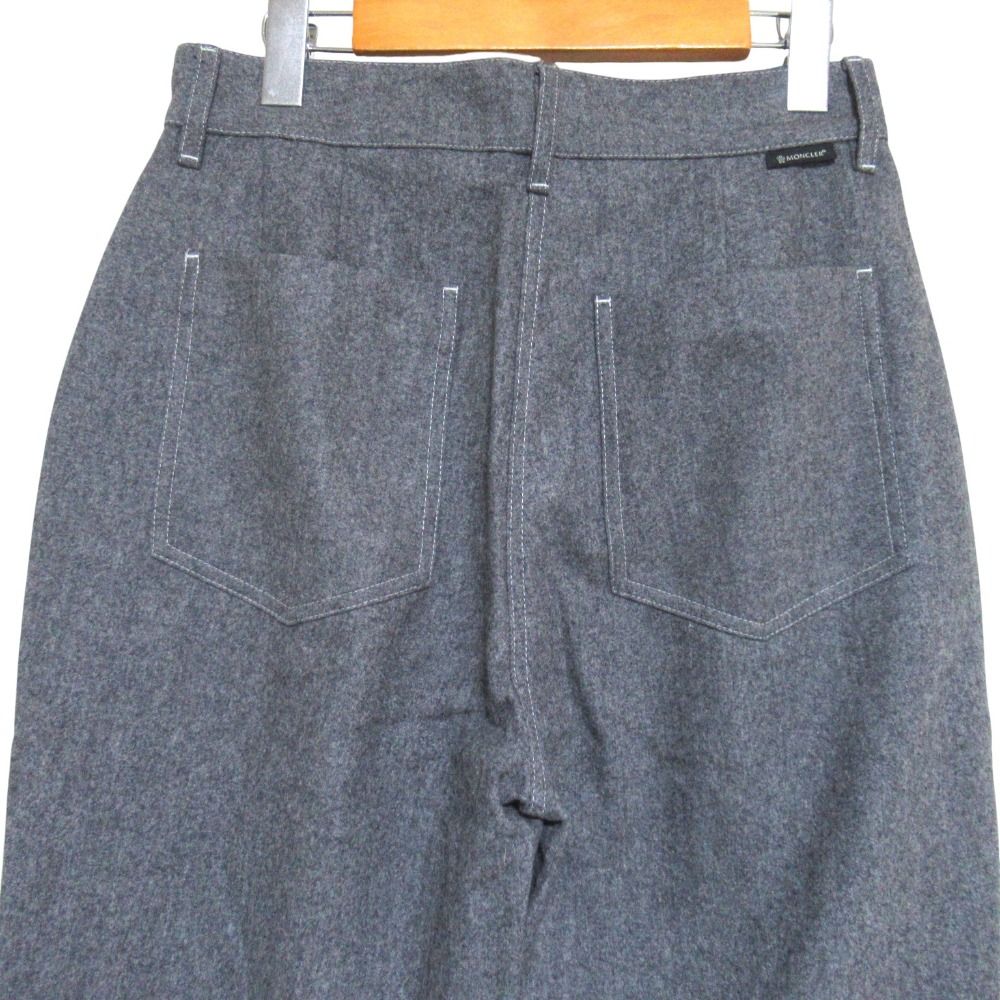 Moncler Trousers Pants 42 Gray — view 4