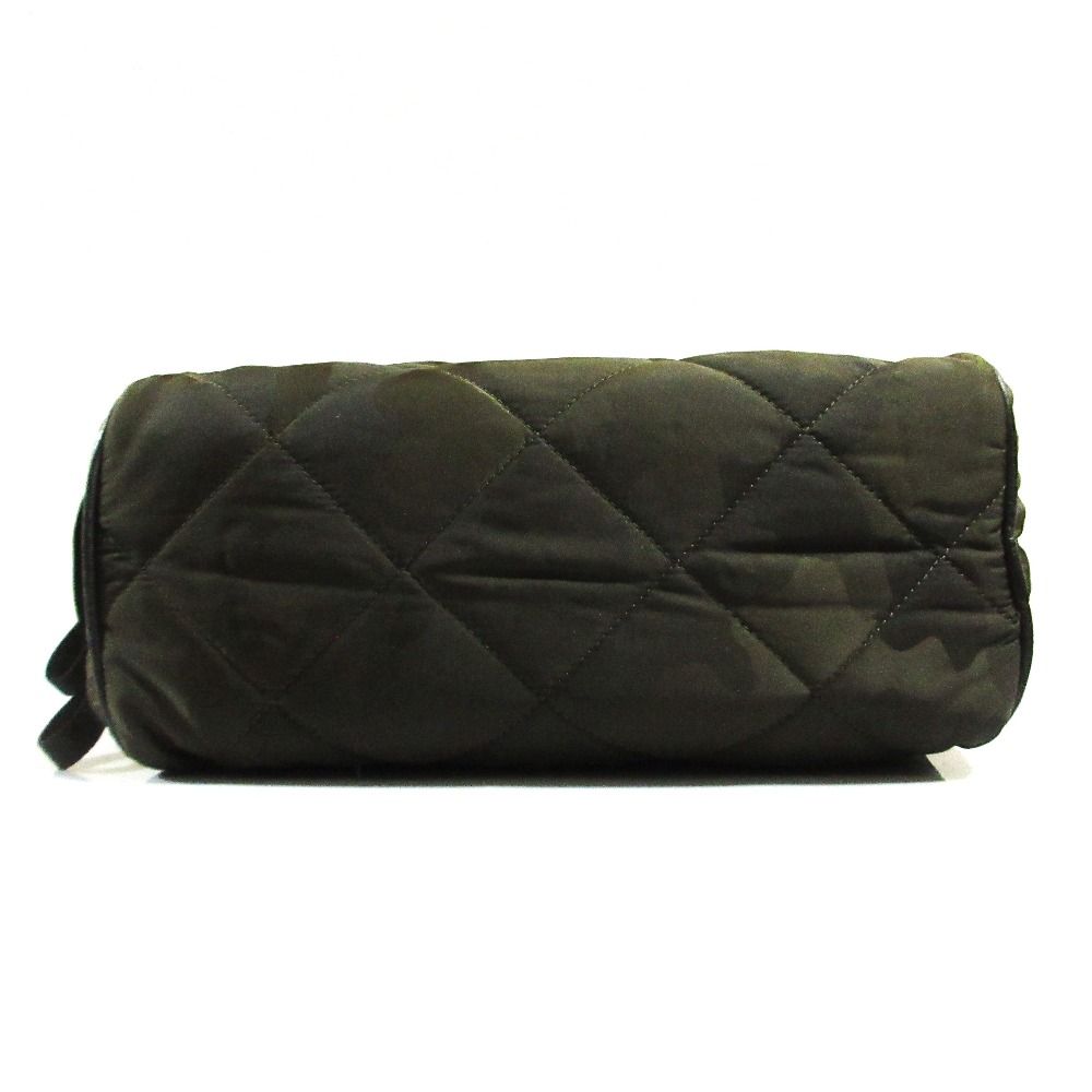 Moncler Beauty Case Camouflage Jacquard Quilted Pouch Dark Camo — view 5