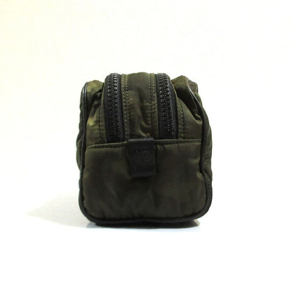 Moncler Beauty Case Camouflage Jacquard Quilted Pouch Dark Camo — view 2
