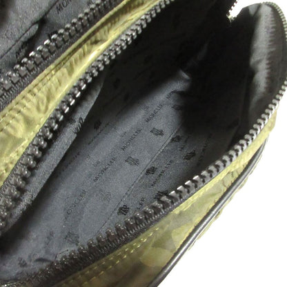 Moncler Beauty Case Camouflage Jacquard Quilted Pouch Dark Camo — view 9