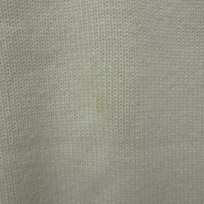 Celine Phoebe Philo Era Back Chien Cashmere Knit Sweater M Ivory — view 9