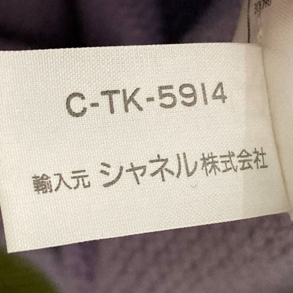 Chanel Vintage CC Logo Cashmere Turtleneck Knit Sweater 40 Purple — view 9