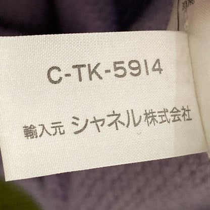 Chanel Vintage CC Logo Cashmere Turtleneck Knit Sweater 40 Purple — view 9