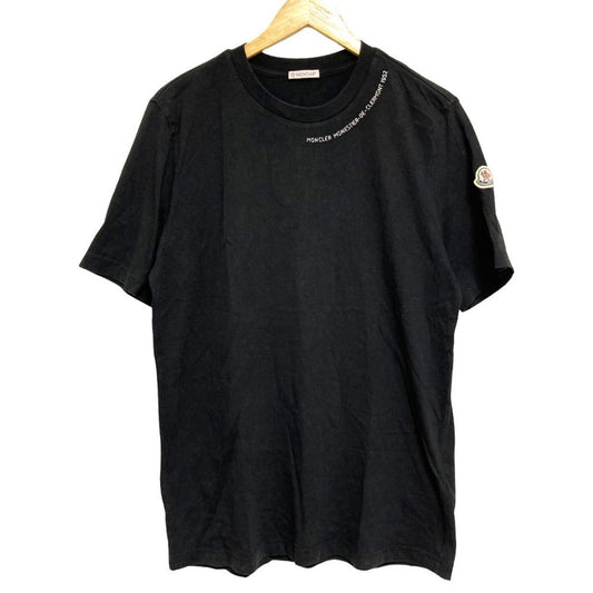 Moncler SS T-Shirt Logo S Black