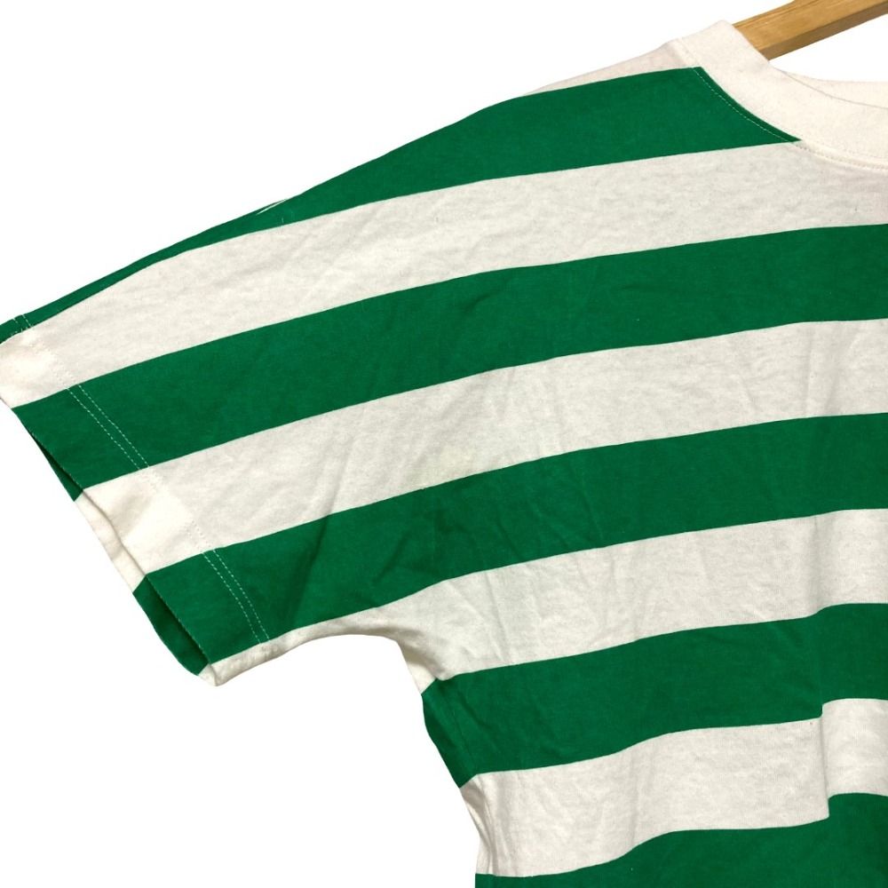 Gucci Michele Era Pig Embroidery Border T-Shirt XS White Green — view 4