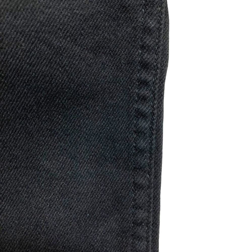 Celine Streatch Skinny Pants Denim Black — view 5