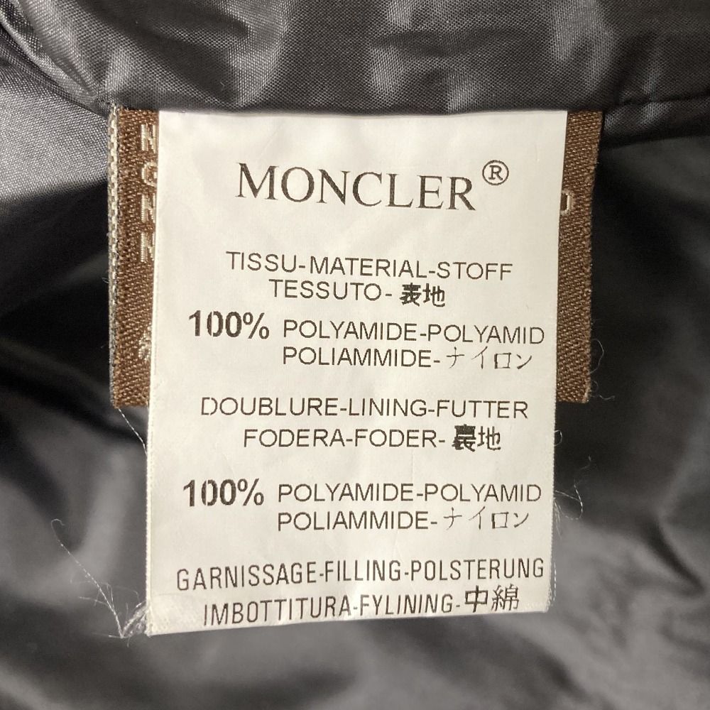 Moncler Quilted Down Coat 3 Black — view 9