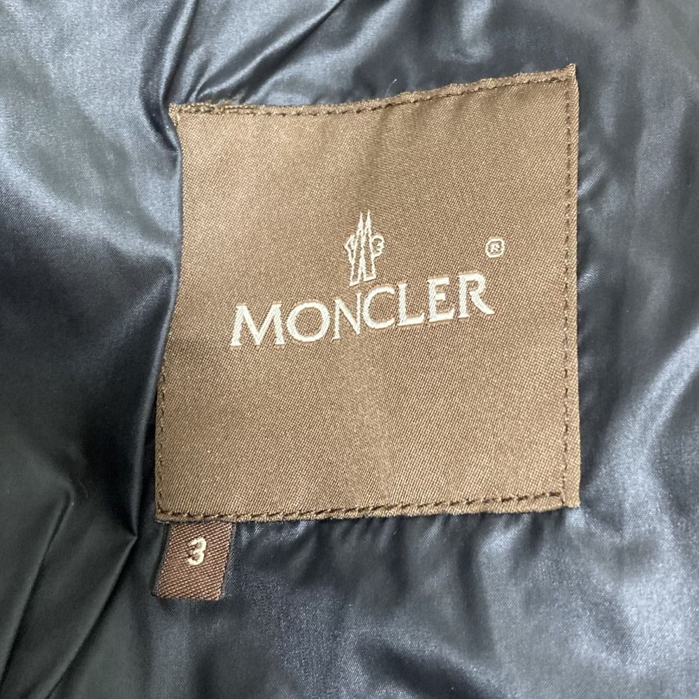 Moncler Quilted Down Coat 3 Black — view 8