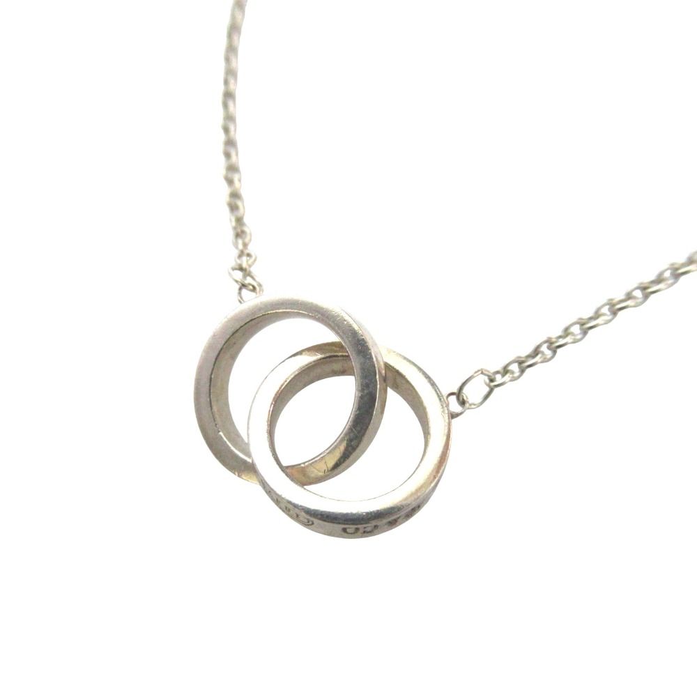 Tiffany & Co Interlocking Circle Bracelet 925 Sterling Silver — view 2