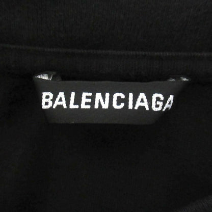 Balenciaga Wfp Logo Print Short Sleeve T-Shirt M Black — view 6
