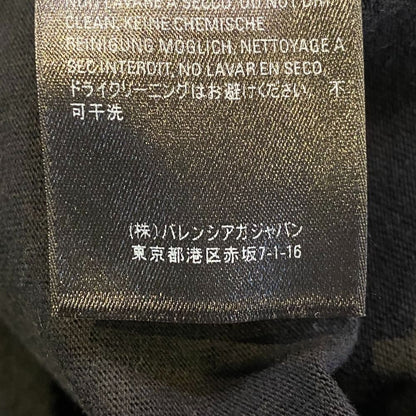 Balenciaga Wfp Logo Print Short Sleeve T-Shirt M Black — view 9