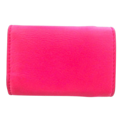 Balenciaga Paper Mini Wallet Compact Trifold Pink — view 2
