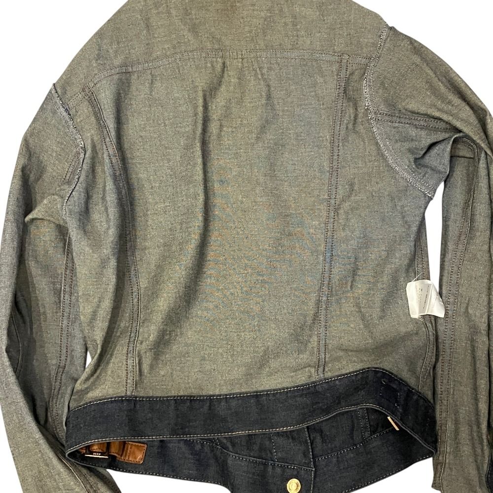 Gucci Era Denim Shirt 42 Indigo Blue — view 8