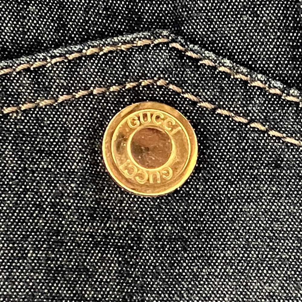 Gucci Era Denim Shirt 42 Indigo Blue — view 3