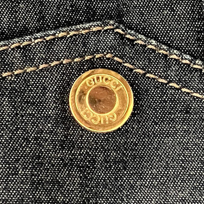 Gucci Era Denim Shirt 42 Indigo Blue — view 3