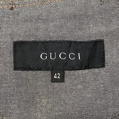 Gucci Era Denim Shirt 42 Indigo Blue — view 4