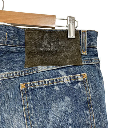 Dolce & Gabbana Crushed Denim Pants 48 Blue — view 9
