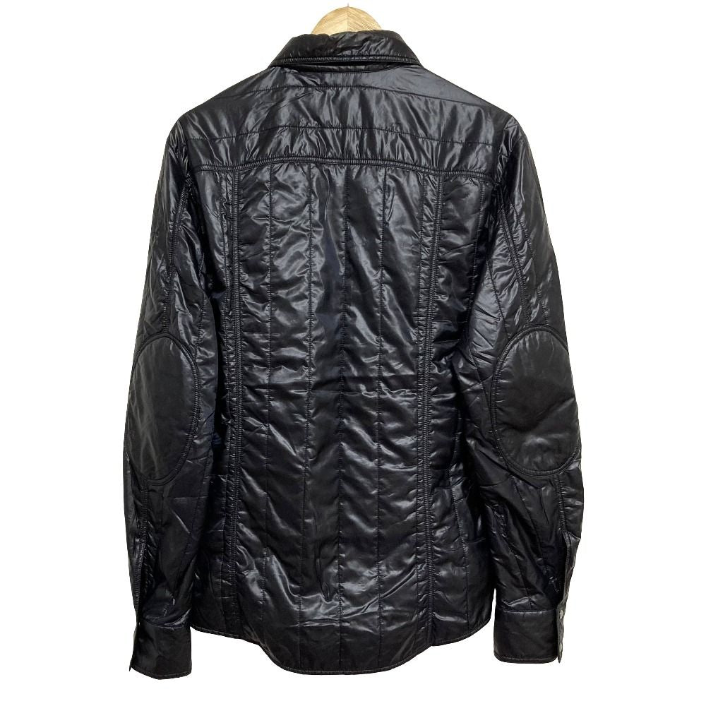 Dolce & Gabbana Padded Quilt Shirt Jacket 16 41 Black — view 2