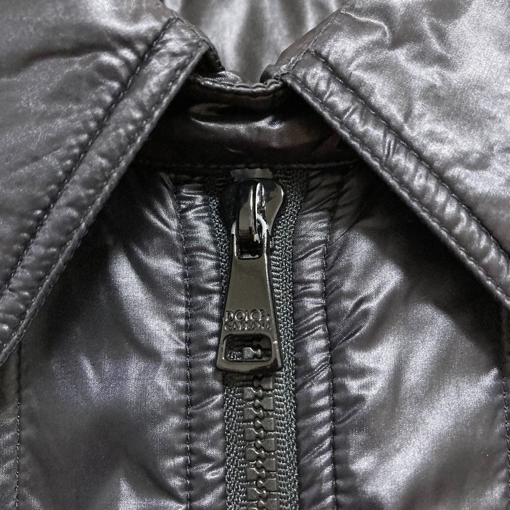 Dolce & Gabbana Padded Quilt Shirt Jacket 16 41 Black — view 4