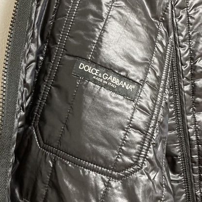 Dolce & Gabbana Padded Quilt Shirt Jacket 16 41 Black — view 9